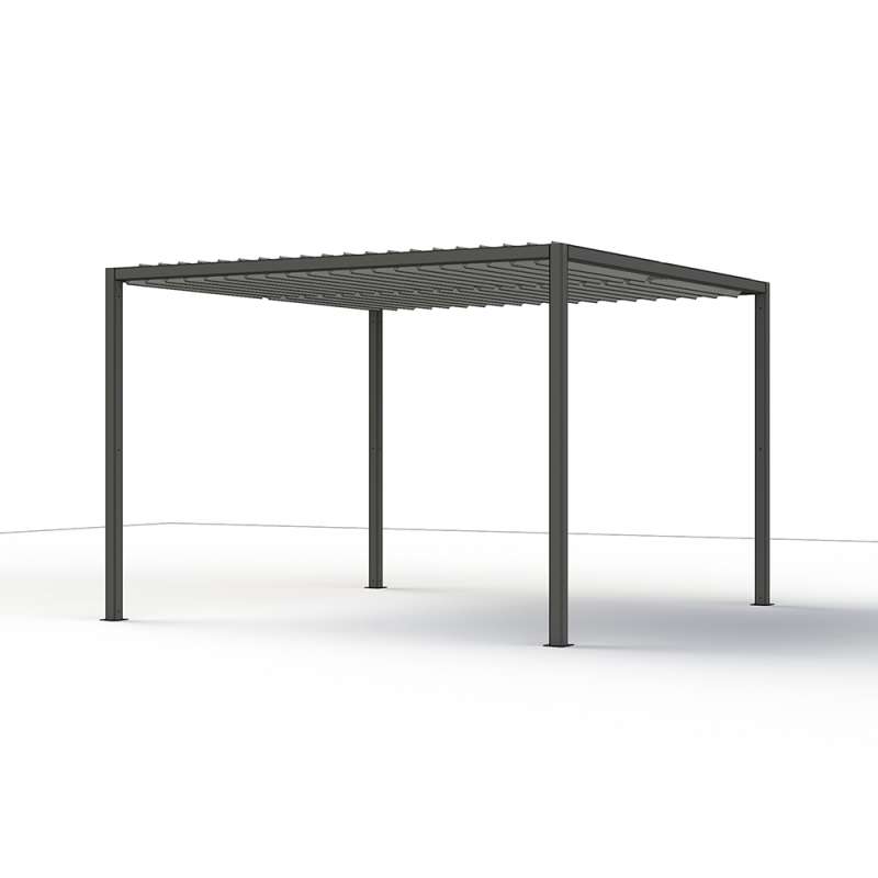 Siena Garden Pergola SCHATTENMANUFAKTUR® VIVERA, 320 x 320 x 225 cm anthrazit P11805