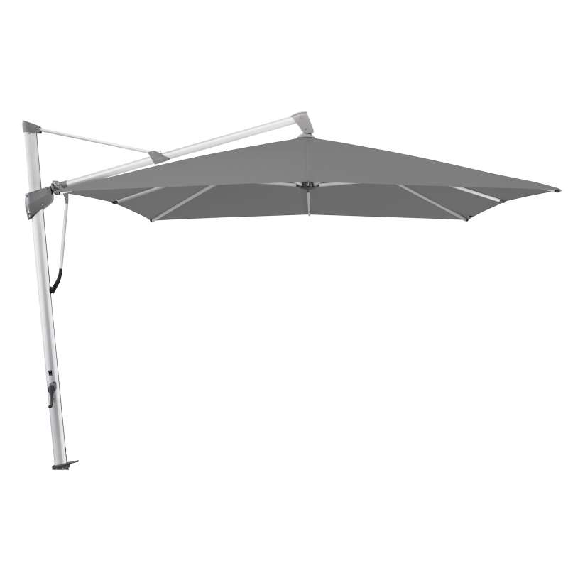 GLATZ Sonnenschirm SOMBRANO® S+ 350 x 350 cm Stoffklasse 4 Smoke 420