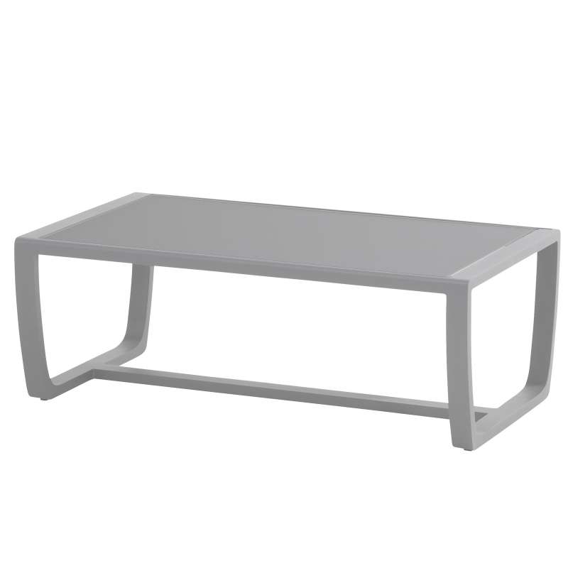 Aqua-Saar Kaffee-Tisch Coffeetable Amber Slate Grey 110 x 60 x 40 cm AS76109