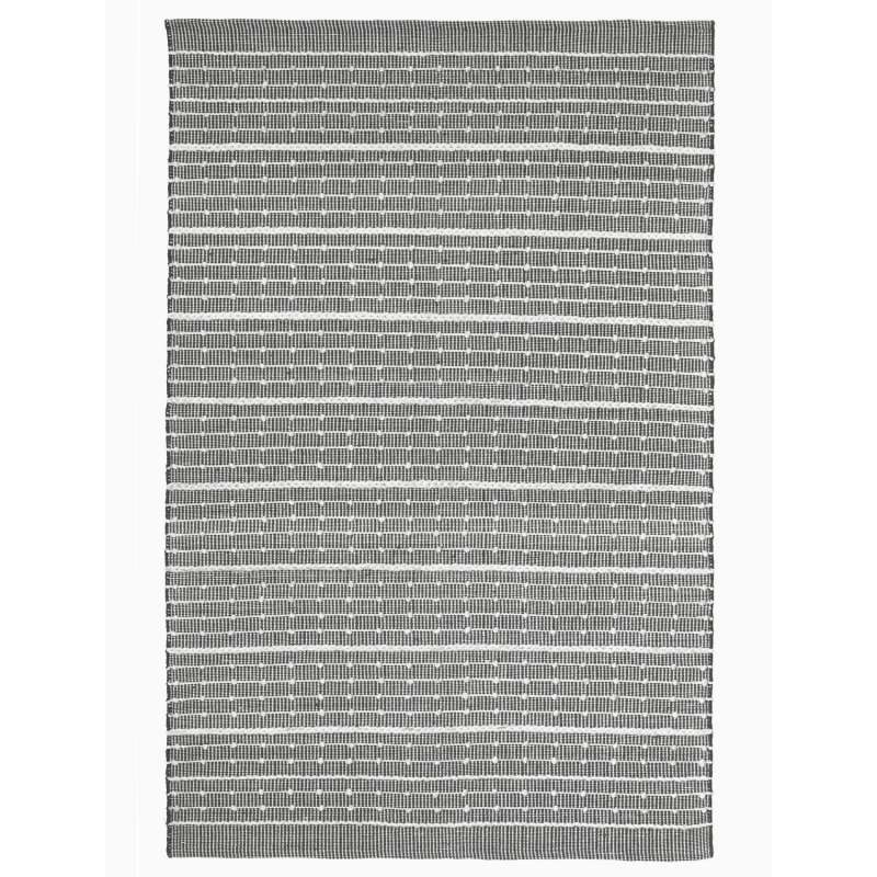 Fab Hab Outdoorteppich Portland Charcoal&White aus recycelten PET-Flaschen anthrazit/weiß verschiede