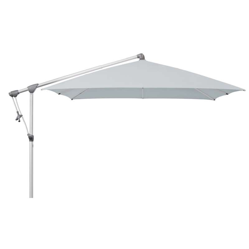 GLATZ Sonnenschirm SUNWING® C+ 260 x 260 cm Stoffklasse 5 Chrome 665
