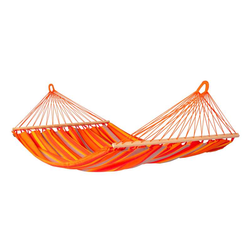 La Siesta Doppel-Hängematte ALISIO toucan orange Stabhängematte ALR16-28