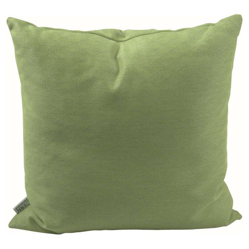 Stern Dekokissen Outdoorstoff Raute farngrün 55x55 cm Gartenkissen Kuschelkissen