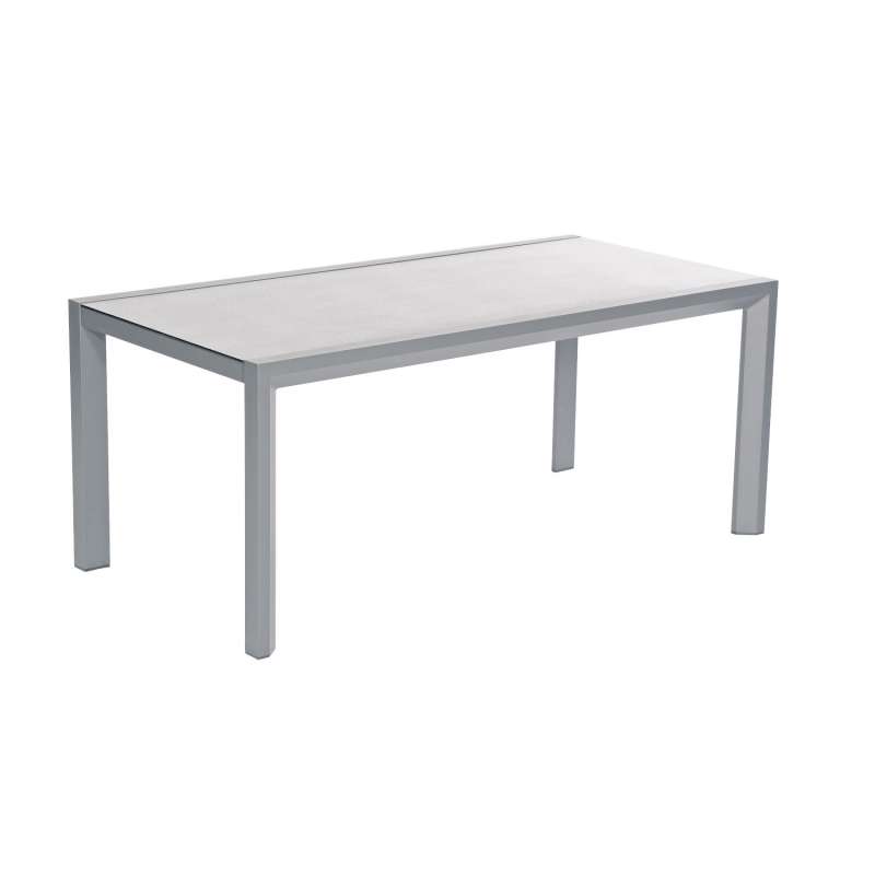 SunnySmart Gartentisch Rondo Aluminium anthrazit Tisch 180x90 cm