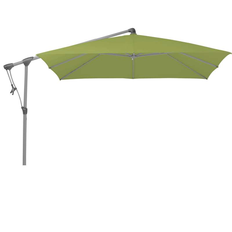 GLATZ Sonnenschirm SUNWING® C+ 260 x 260 cm Stoffklasse 4 Sugar Grass 411