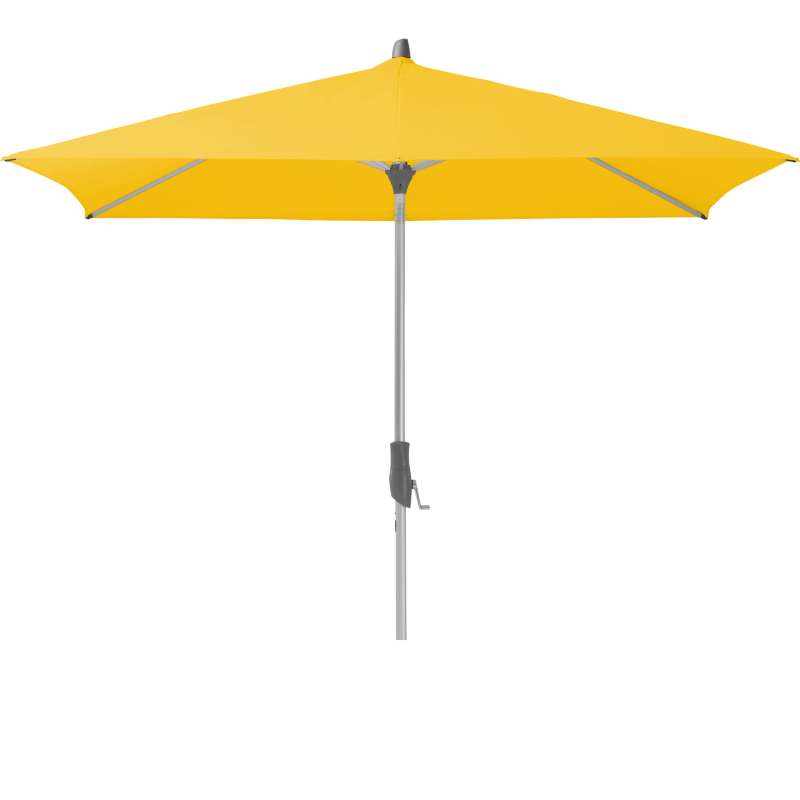 GLATZ Sonnenschirm ALU-TWIST easy 240 x 240 cm Stoffklasse 2 Bright Yellow 146
