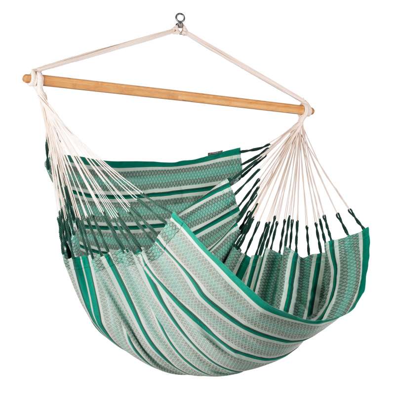 La Siesta Kingsize-Hängestuhl Bio-Baumwolle HABANA agave grün HAL21-X4