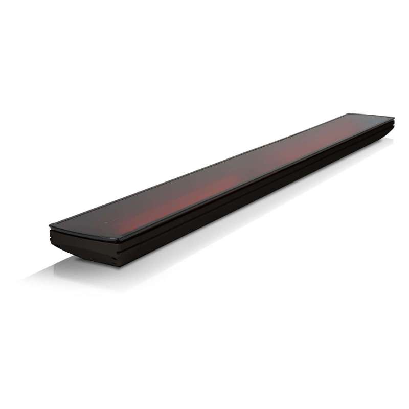 Heatscope Vision Heizstrahler mit IR-Fernbedienung 3200 W Carbonstrahler Schwarz 166 x 18,4 x 8,7 cm