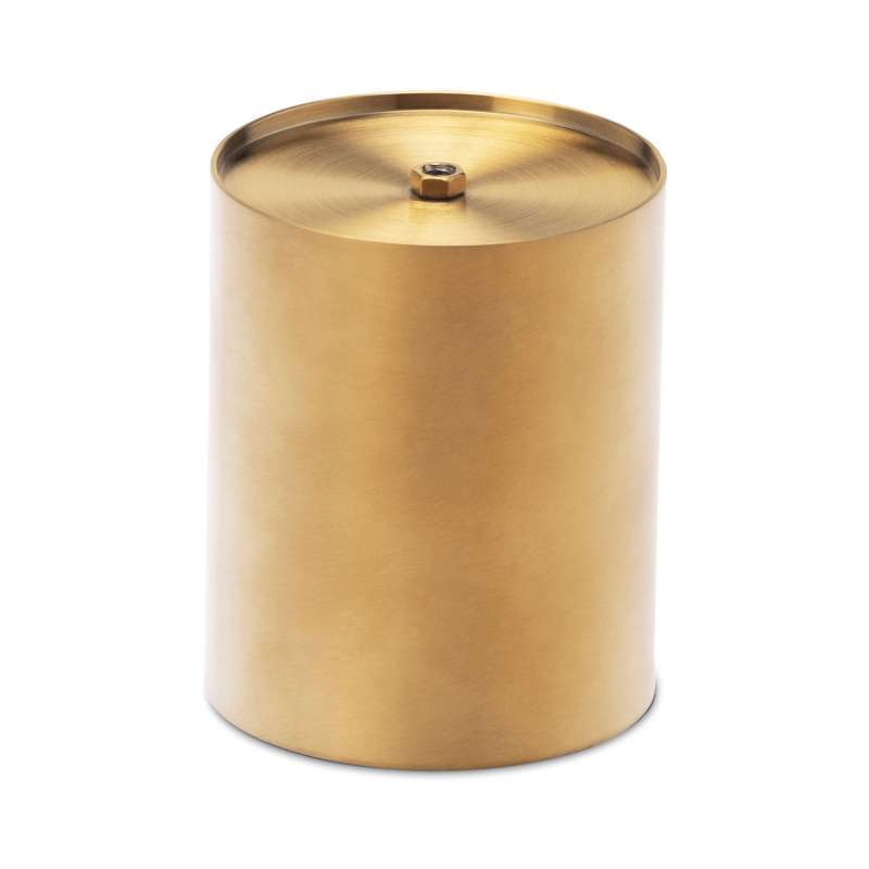 höfats Erhöhung für Tischfeuer SPIN 90 / SPIN 900 gold Edelstahl 8,5 cm