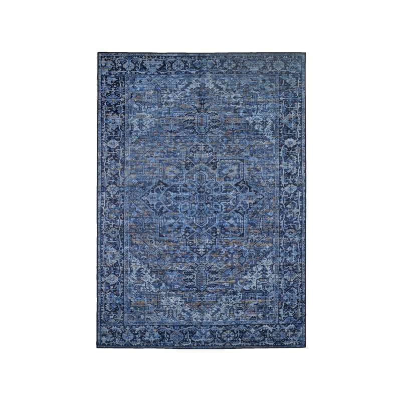 Fab Hab RealLife Teppich Rug Vintage Distressed Traditional waschbar blau verschiedene Größen