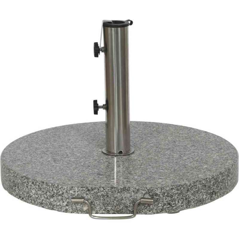 Siena Garden Schirmständer GRANIT, 40 kg, Ø 50x7,5 cm 507043