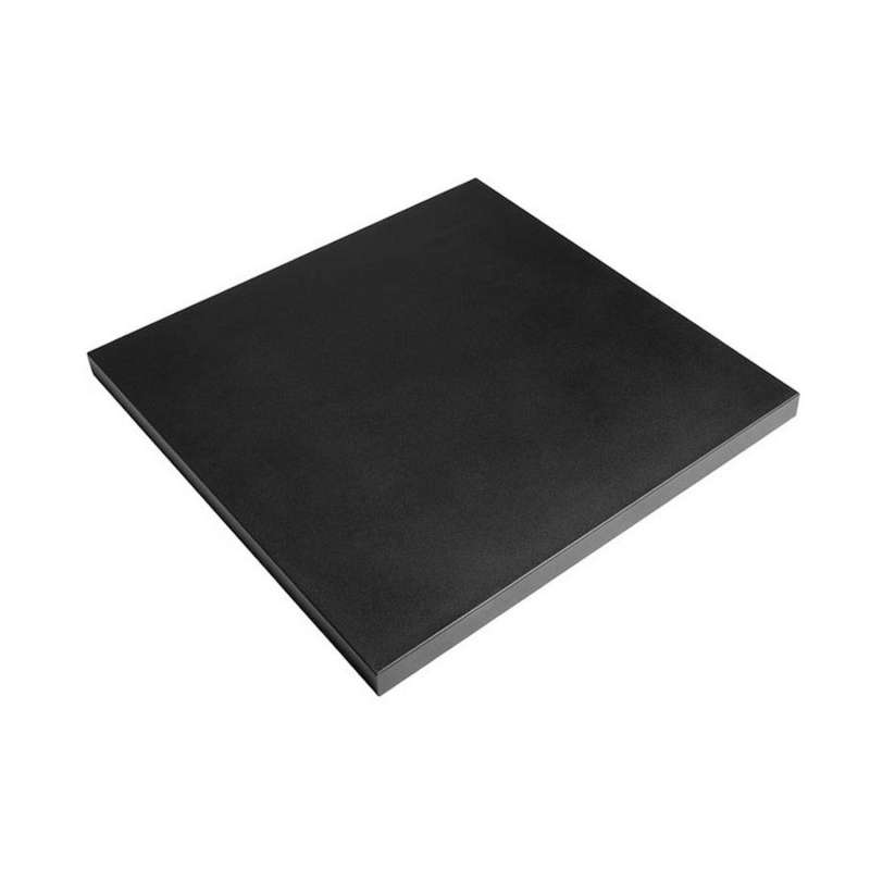 Happy Cocooning Mania Deckel schwarz für quadratische Feuertische klein Schutzabdeckung 65x65x5 cm