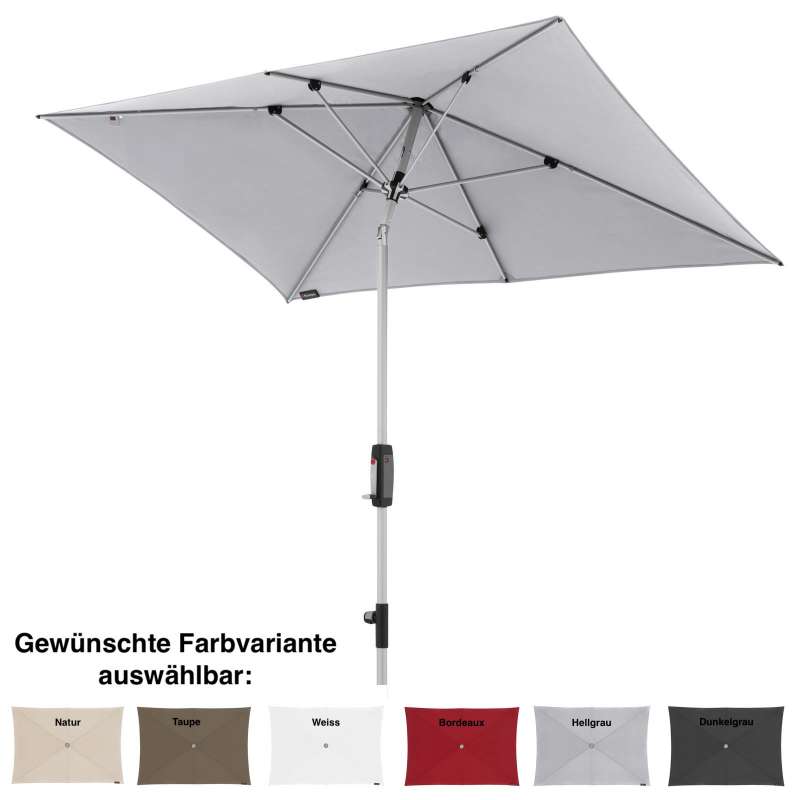 Doppler Knirps Automatic 230 x 150 cm Sonnenschirm Balkonschirm 6 Farbvarianten
