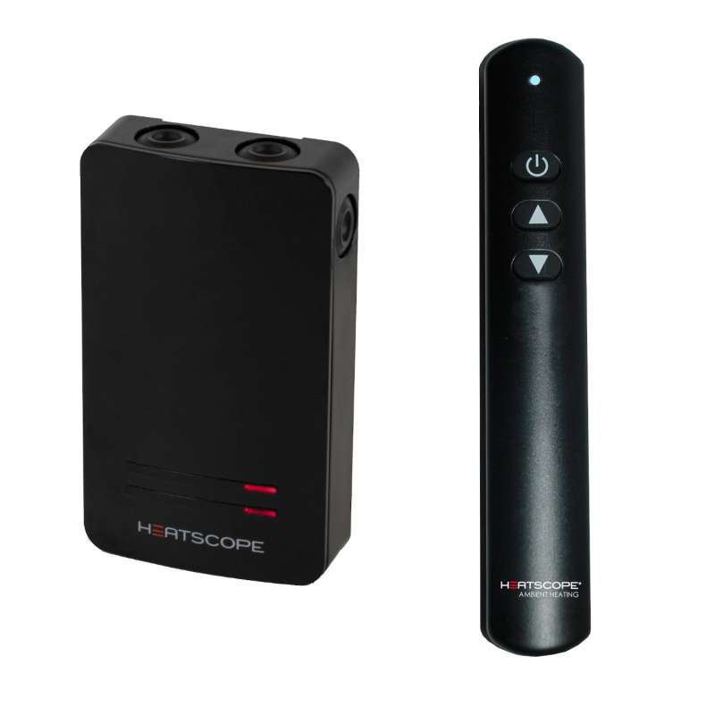 Heatscope Smartbox Infrarot-Steuerung für Pure Heizstrahler Steuerungseinheit mit Fernbedienung schw
