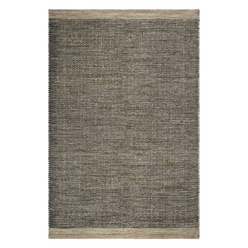 Fab Hab Outdoorteppich Kingscote Black&Beige aus recycelten PET-Flaschen schwarz/creme 90x150 cm