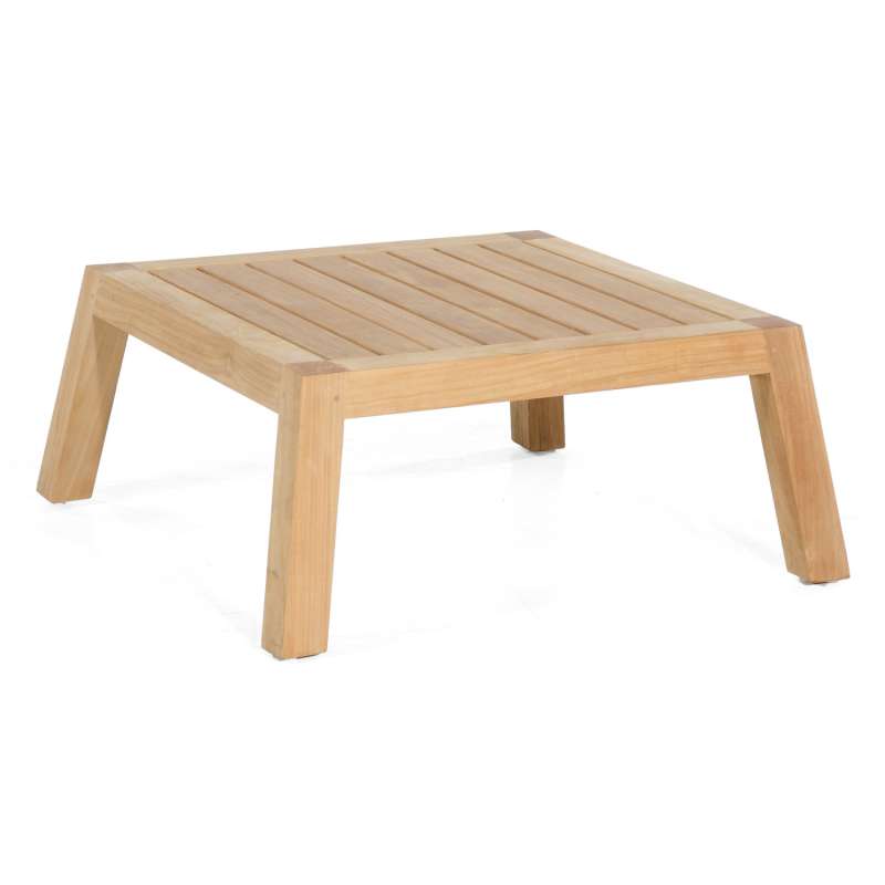 Sonnenpartner Loungetisch Clifton Teakholz natur 80x80 cm Lounge-Tisch