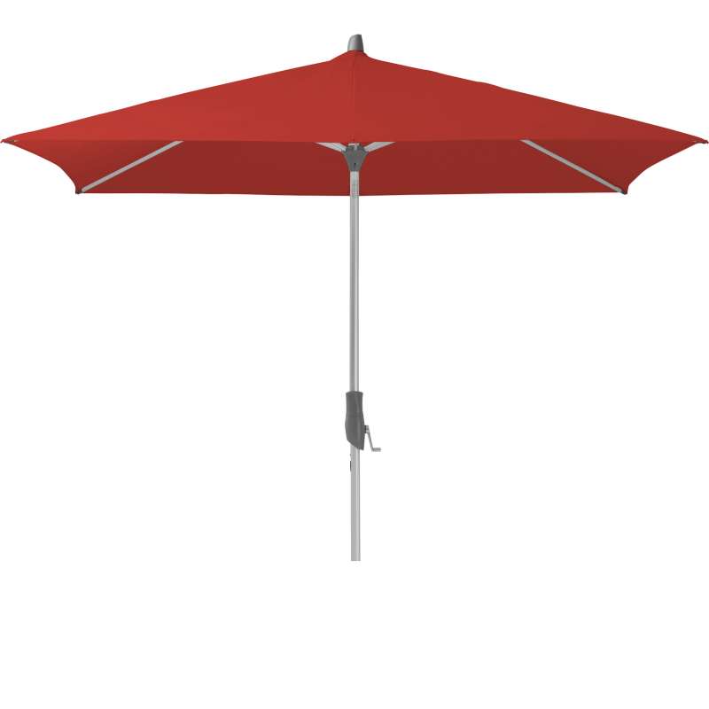 GLATZ Sonnenschirm ALU-TWIST easy 240 x 240 cm Stoffklasse 4 Carmine 403