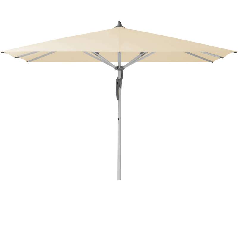 GLATZ Sonnenschirm FORTERO® easy quadratisch 350 x 350 cm Stoffklasse 2 Eggshell 150