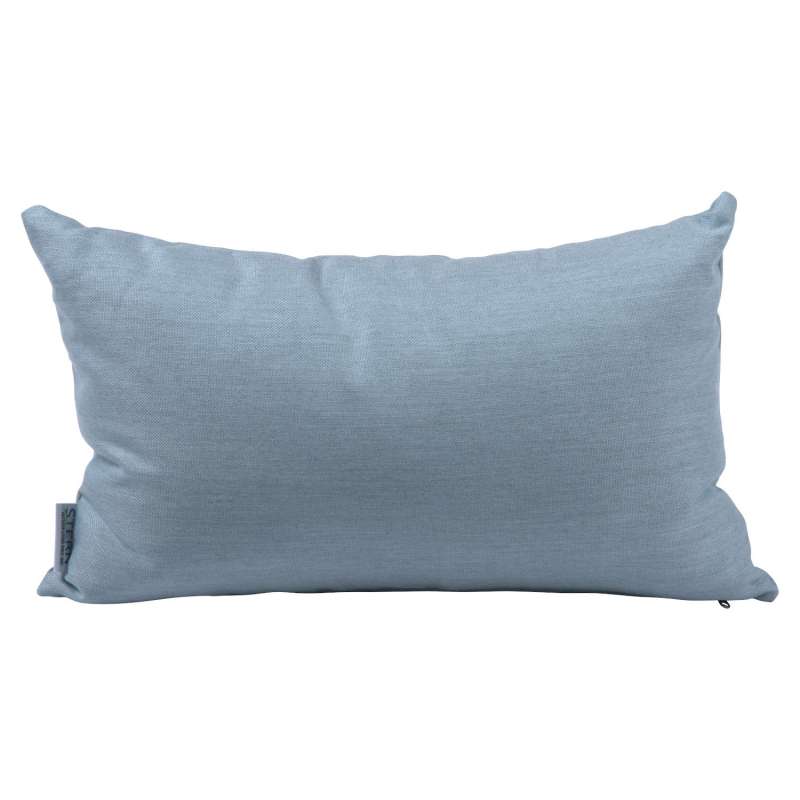 Stern Dekokissen Outdoorstoff hellblau uni 35x55 cm Gartenkissen Kuschelkissen