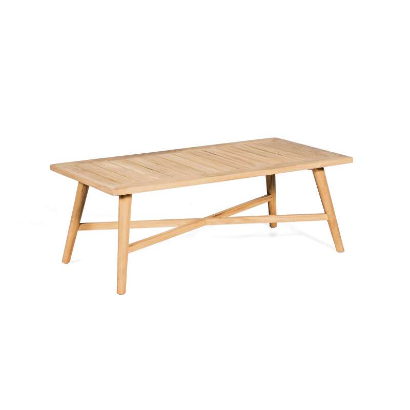 Sonnenpartner Loungetisch Long Beach 120 x 60 cm Teakholz
