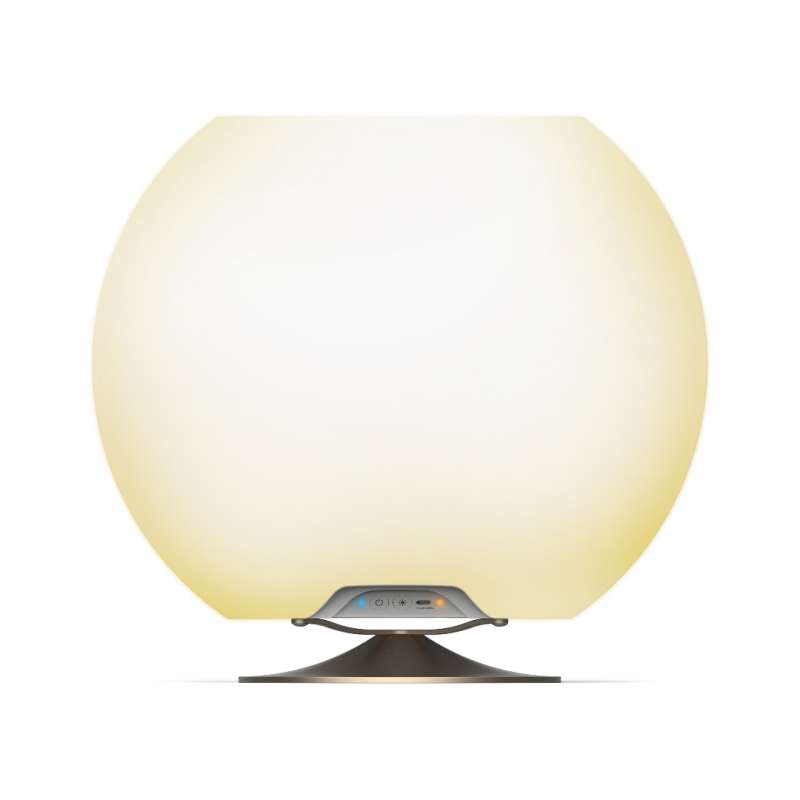 KOODUU Sphere Brass LED Bluetooth Lautsprecher mit Getränkehalter Messing