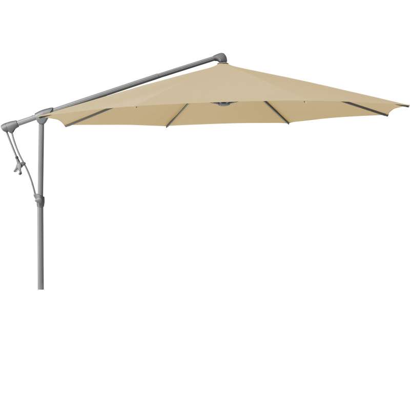 GLATZ Sonnenschirm SUNWING® C+ rund ø 300 cm Stoffklasse 4 Cream 422