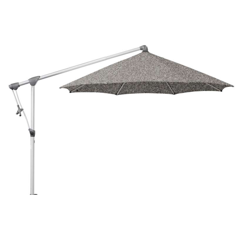 GLATZ Sonnenschirm SUNWING® C+ rund ø 300 cm Stoffklasse 5 Platinum 667
