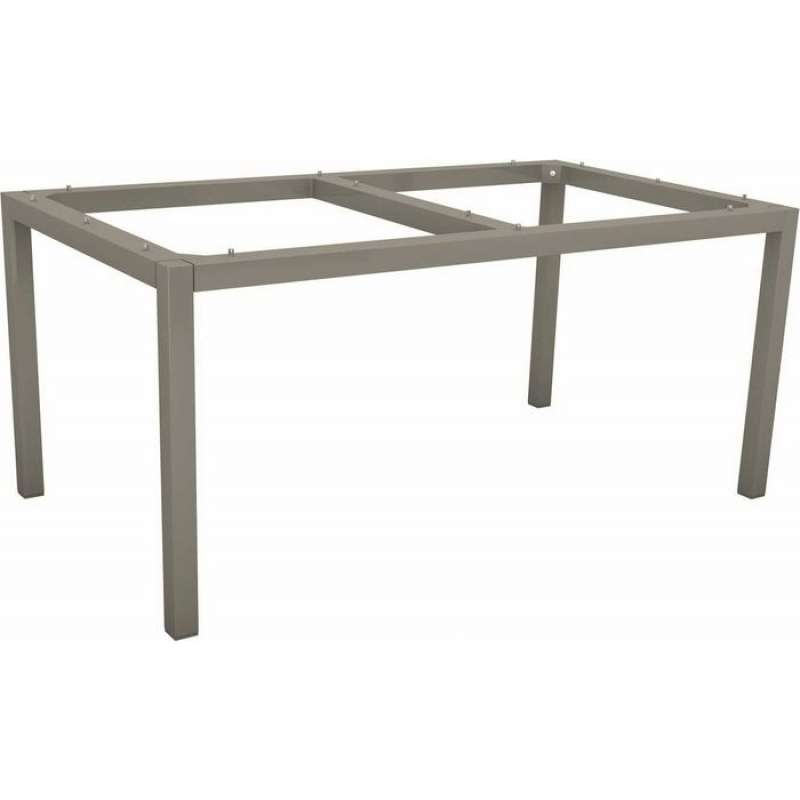 Stern Gestell Gartentisch Classic 160x90 cm Aluminium graphit Tisch