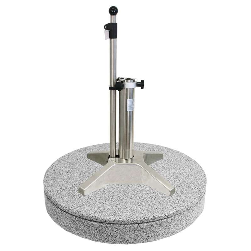 Liro Schirmständer Midi 70 SE mit flexibler Klemmung Granit Ø 64 grau G70SE-64-05