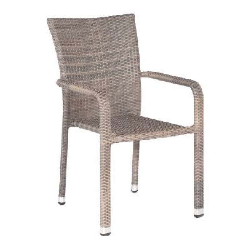 Sonnenpartner Sunny Smart Stapelsessel Modell Concorde antik-grau 80050320