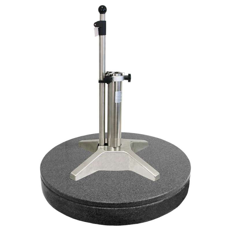 Liro Schirmständer Midi 70 SE mit flexibler Klemmung Granit Ø 64 dunkelgrau G70SE-64-06