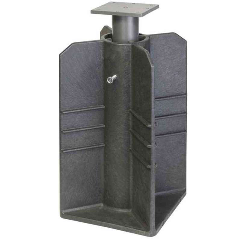 Siena Garden Bodenhülse EARTHBASE, 28x28x47,5 cm L87426