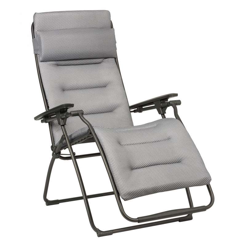 Lafuma Futura Be Comfort® Relaxliege Silver Titane Sonnenliege LFM3130.8901