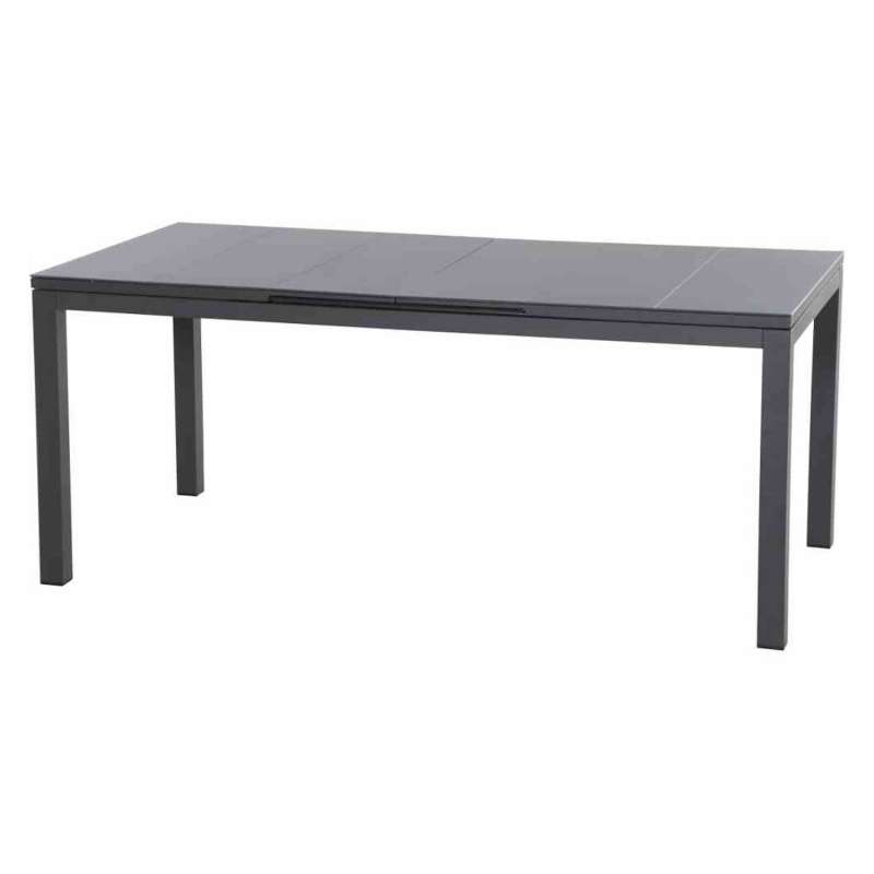 Siena Garden Gartentisch Miros ausziehbar 180/240x90 cm Aluminium anthrazit