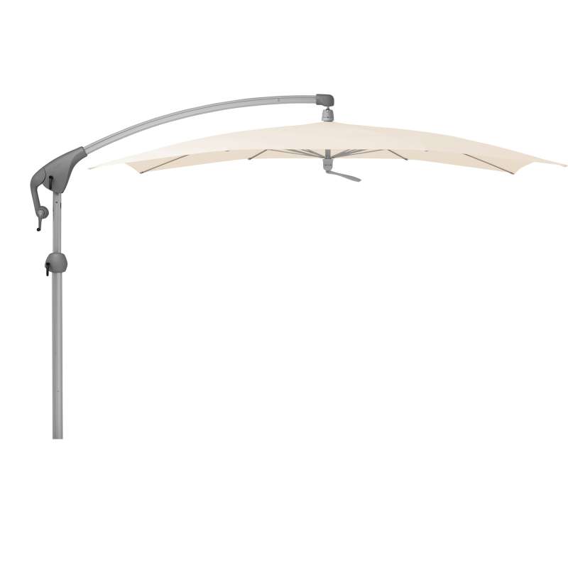 GLATZ Sonnenschirm PENDALEX® P+ 285 x 230 cm Stoffklasse 5 Champagne 523