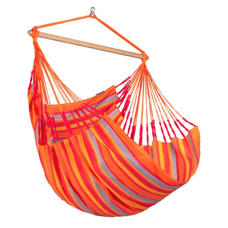 La Siesta Hängesessel DOMINGO Comfort toucan orange Lounger Hängestuhl Hängematte