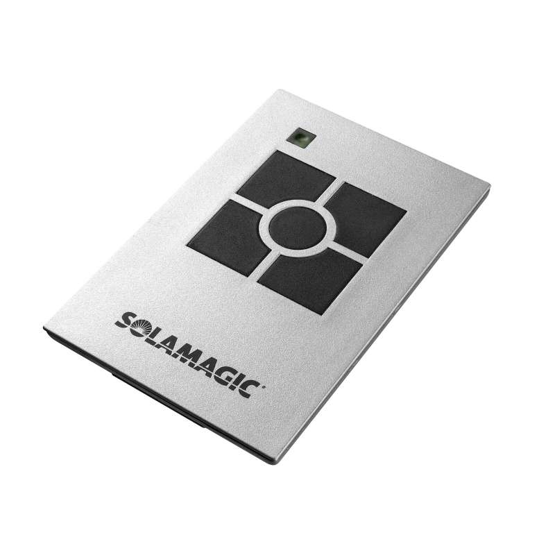 Solamagic 4-Kanal Handsender Funk-Fernbedienung titan für ARC-Steuerung