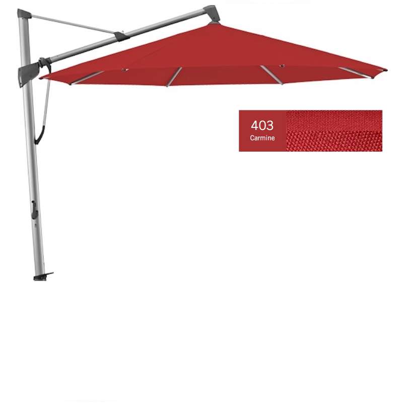 GLATZ Sonnenschirm SOMBRANO® S+ rund ø 350 cm Stoffklasse 4 Carmine 403