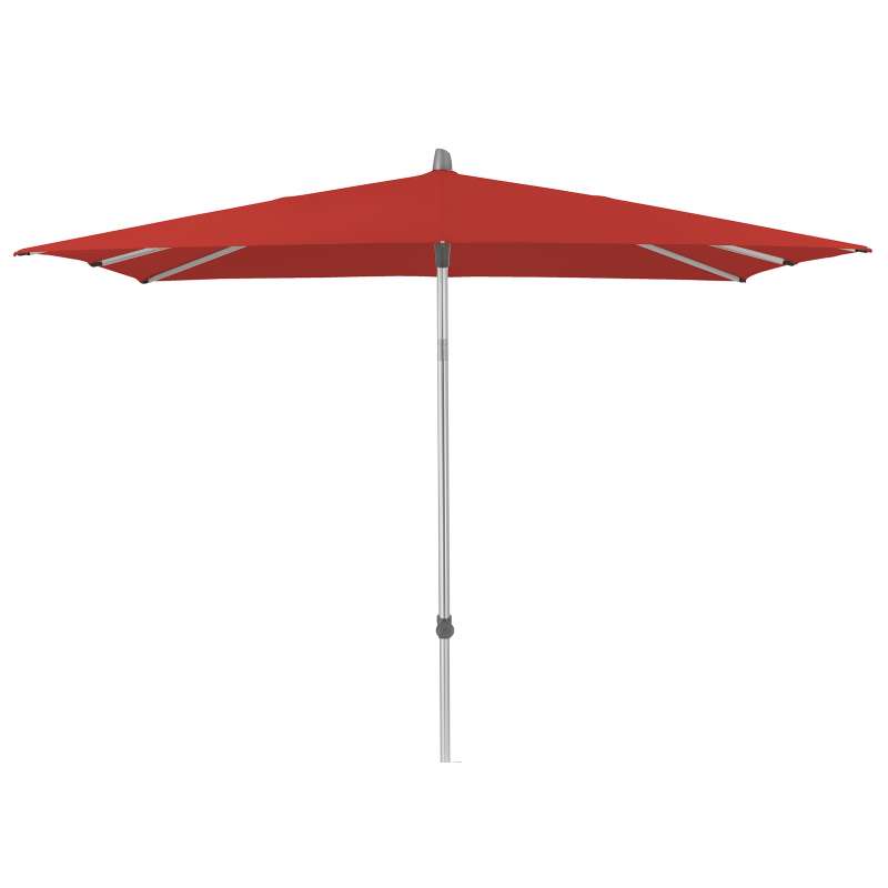 GLATZ Sonnenschirm ALU-SMART rechteckig 250 x 200 cm Stoffklasse 4 Carmine 403