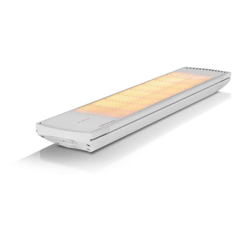 Heatscope Spot Heizstrahler 2800 W Heizelement Carbonstrahler schwarz oder weiß mit IR-Fernbedienung