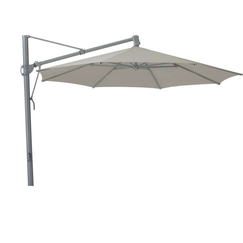 GLATZ Sonnenschirm SOMBRANO® easy rund ø 400 cm Stoffklasse 2 Ash 151