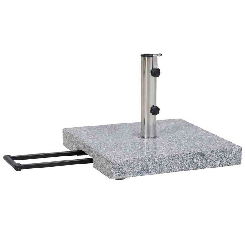 Siena Garden Schirmständer GRANIT, 45 kg, 50x50x6,5 cm 431526