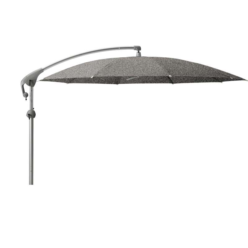 GLATZ Sonnenschirm PENDALEX® P+ rund ø 325 cm Stoffklasse 5 Platinum 667