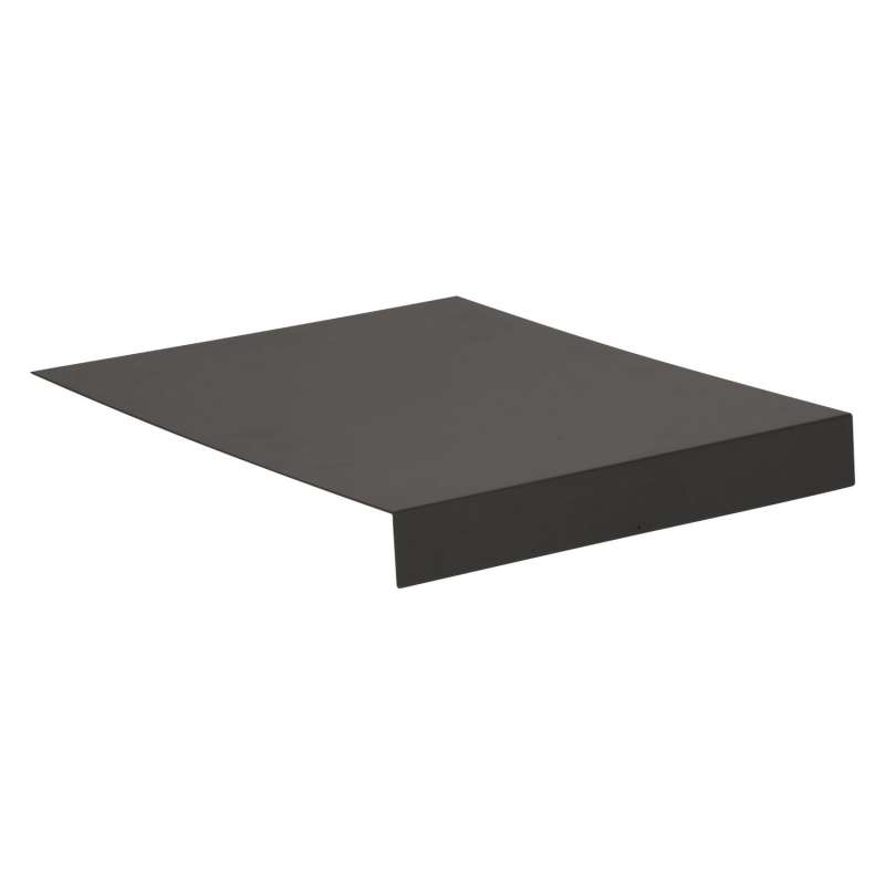 Stern L-Tablett Aluminium anthrazit 69x50 cm Serviertablett für Lounges